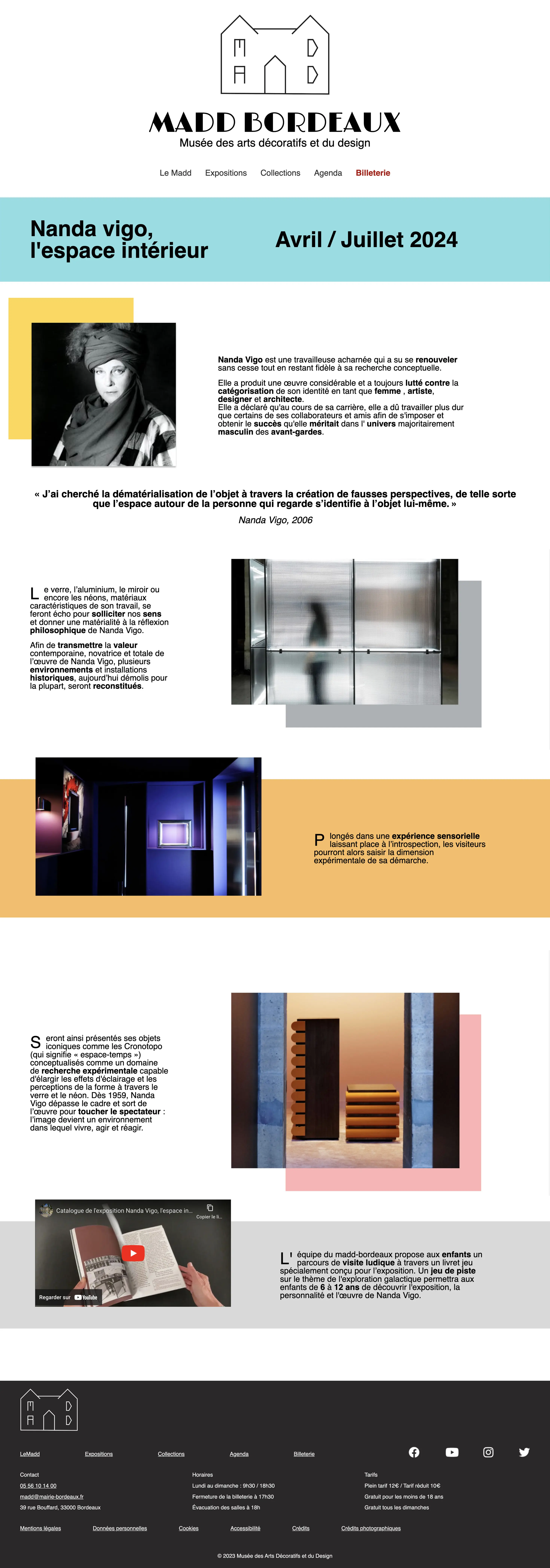 Le site